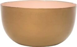 Intratuin Schaal Billy Roze / Goud D 15 H 8 Cm