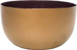 Intratuin Schaal Billy Paars / Goud D 15 H 8 Cm