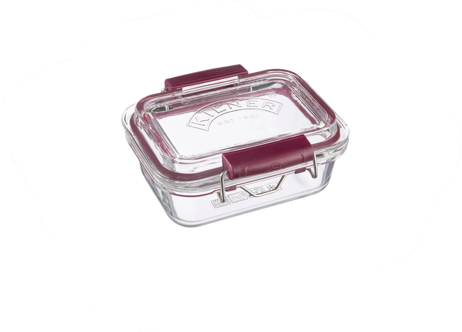 Kilner Voorraaddoos Bordeaux 14,5 X 12,5 X 7 Cm 3 Kilner Voorraaddoos Bordeaux 14,5 X 12,5 X 7 Cm