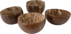 Cosy & Trendy Kom Coconut Bruin 0,25 L 4 Stuks