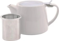 Point Virgule Theepot Met Theeinfuser Wit 0,5 L
