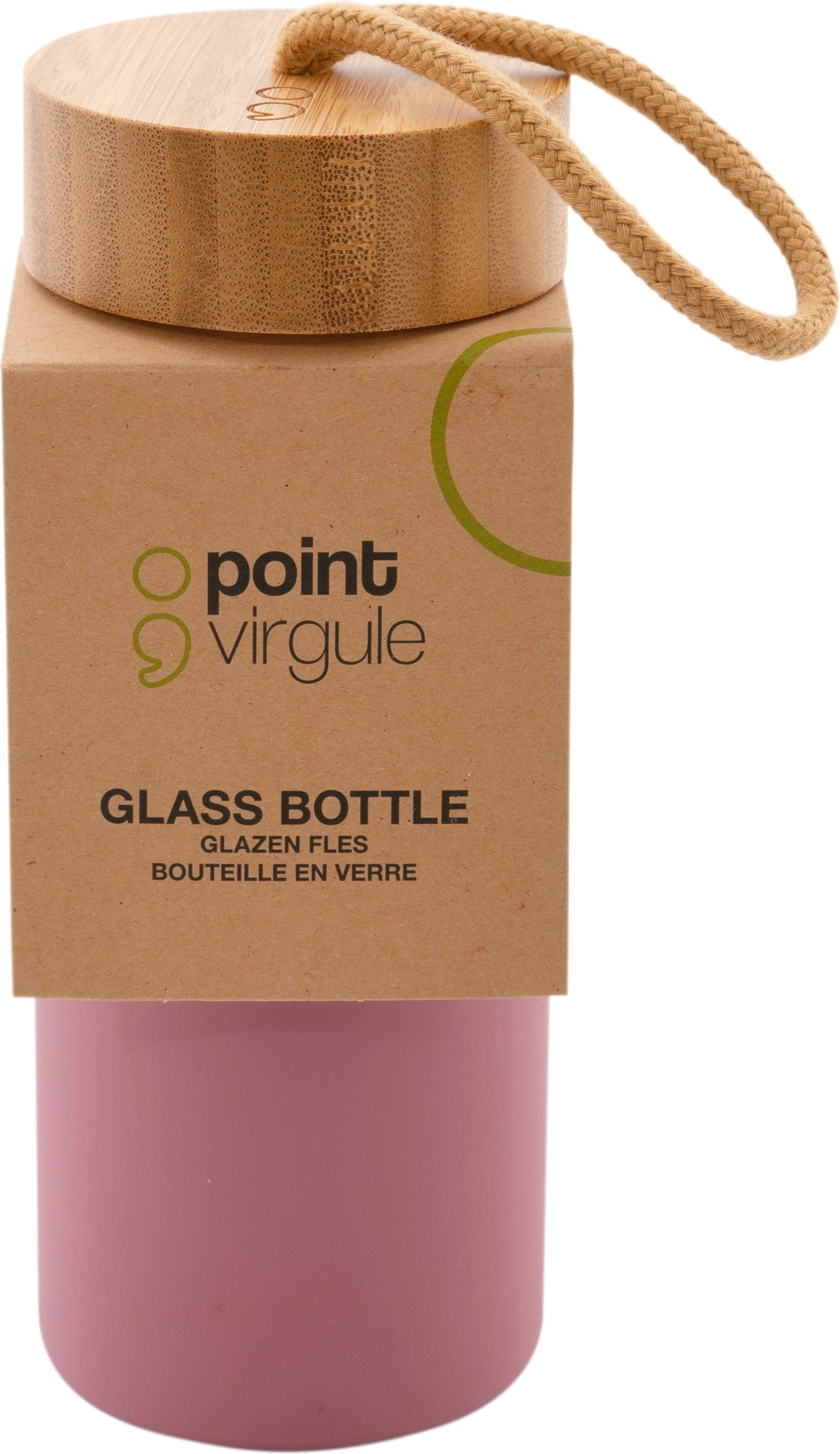 Point Virgule Drinkfles Roze 0,45 L 4 Point Virgule Drinkfles Roze 0,45 L - Afbeelding 2