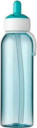 Mepal Waterfles Campus Flip-up Turquoise 0,5 L 4 Mepal Waterfles Campus Flip-up Turquoise 0,5 L - Afbeelding 2