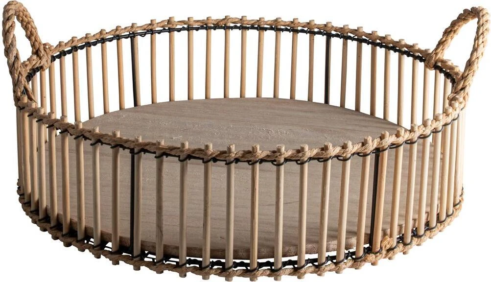 Gusta Dienblad Naturel D 35 H 12,5 Cm 3 Gusta Dienblad Naturel D 35 H 12,5 Cm