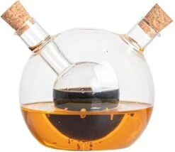 Gusta Olie - En Azijnbal Transparant D 10,4 H 11,5 Cm