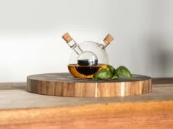 Gusta Olie - En Azijnbal Transparant D 10,4 H 11,5 Cm -Bekend Keukenartikelen Winkel 8712628323813 2 1