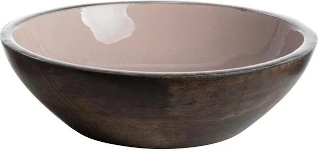 Gusta Schaal Bruin / Taupe D 22,3 H 6,4 Cm 4 Gusta Schaal Bruin / Taupe D 22,3 H 6,4 Cm - Afbeelding 2