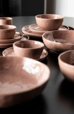 Gusta Schaal Table Tales Freckle Terracotta D 10 H 4,5 Cm 2 Stuks -Bekend Keukenartikelen Winkel 8712628327019 3 1