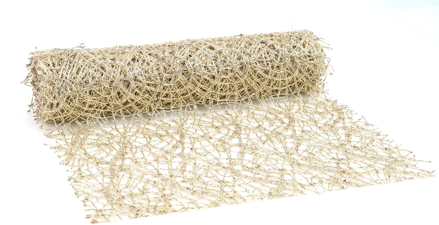 Vivant Tafelloper Lattice Goud 250 X 28 Cm 3 Vivant Tafelloper Lattice Goud 250 X 28 Cm