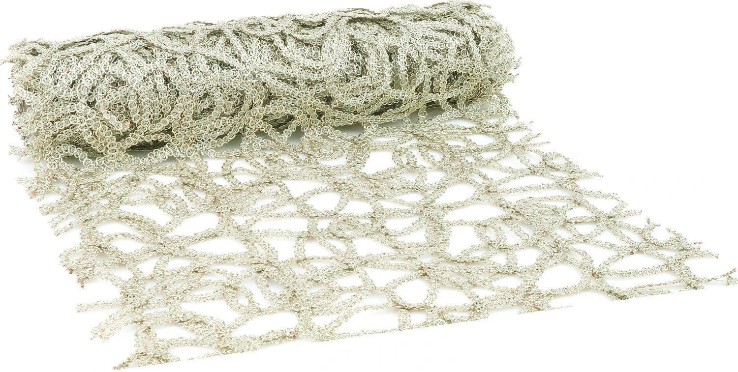 Vivant Tafelloper Luxe Grandi Groen 250 X 28 Cm 3 Vivant Tafelloper Luxe Grandi Groen 250 X 28 Cm