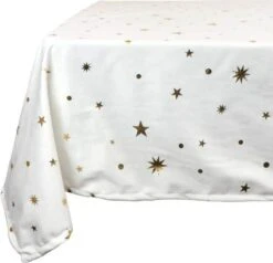 Unique Living Tafelkleed Xmas Night Crème 250 X 150 Cm