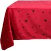 Unique Living Tafelkleed Xmas Night Rood D 160 Cm -Bekend Keukenartikelen Winkel 8714503344463 1