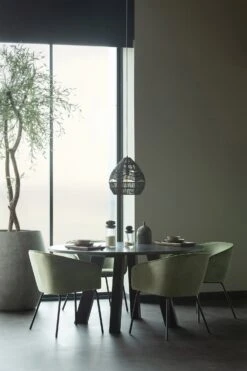 WOOOD Opbergpot Gina Zwart D 11 H 24 Cm 9 WOOOD Opbergpot Gina Zwart D 11 H 24 Cm -Bekend Keukenartikelen Winkel 8714713117611 3