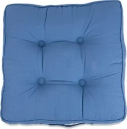 In The Mood Collection Zitkussen Tivoli Blauw 45 X 45 X 7 Cm