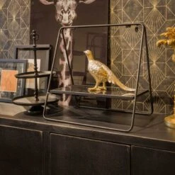 Riverdale Dienblad Roma Zwart 50 X 34 X 49,5 Cm -Bekend Keukenartikelen Winkel 8717318208876 2 1