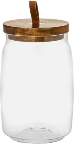 Riverdale Voorraadpot Pip Transparant D 10 H 17,5 Cm