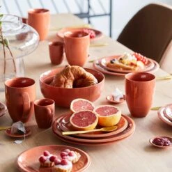 Riverdale Dinerbord Suzie Oranje D 26,6 H 2,3 Cm 7 Riverdale Dinerbord Suzie Oranje D 26,6 H 2,3 Cm -Bekend Keukenartikelen Winkel 8717318220915 2