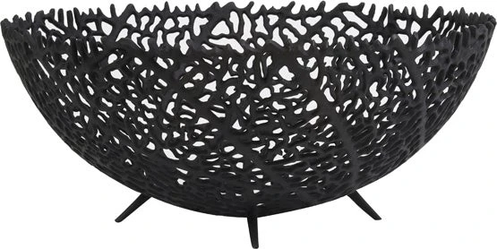 Light & Living Schaal Galaxa Zwart D 46 H 18 Cm 3 Light & Living Schaal Galaxa Zwart D 46 H 18 Cm