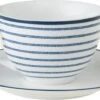 Laura Ashley Kop En Schotel Candy Stripe Blauw 0,26 L -Bekend Keukenartikelen Winkel 8717823786777 1