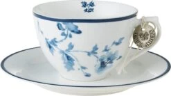 Laura Ashley Kop En Schotel China Rose Blauw 0,26 L -Bekend Keukenartikelen Winkel 8717823786784 3