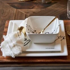 Riviera Maison Ontbijtbord Buon Appetito Wit D 22 H 1 Cm -Bekend Keukenartikelen Winkel 8718056227495 2