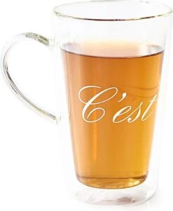 Riviera Maison Mok C'est Chaud Wit 11 X 8,1 X 13,5 Cm