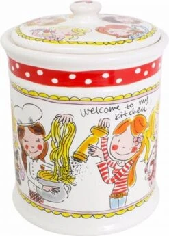 Blond Amsterdam Voorraadpot Even Bijkletsen Rood