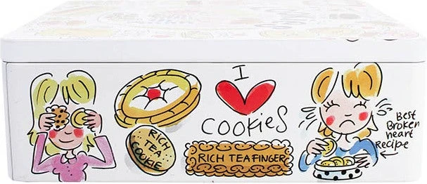 Blond Amsterdam Koekblik Even Bijkletsen Cookies 22 X 22 X 8,5 Cm 7 Blond Amsterdam Koekblik Even Bijkletsen Cookies 22 X 22 X 8,5 Cm - Afbeelding 5