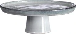Mica Decorations Taartplateau Tabo Grijs D 27 H 10 Cm