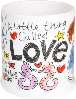 Blond Mok Valentine Butterflies 0,5 L -Bekend Keukenartikelen Winkel 8719416015073 03