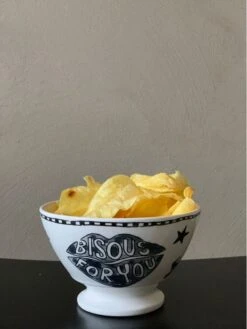 Blond Amsterdam Kom Ciao Bella Wit / Zwart D 15,5 H 10 Cm -Bekend Keukenartikelen Winkel 8719416017008 6