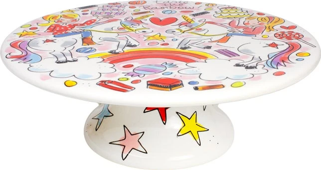 Blond Amsterdam Taartplateau Unicorn D 23 H 9 Cm 4 Blond Amsterdam Taartplateau Unicorn D 23 H 9 Cm - Afbeelding 2