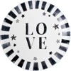 Blond Amsterdam Dinerbord X Noir Love D 32 H 1,6 Cm -Bekend Keukenartikelen Winkel 8719416019651 1