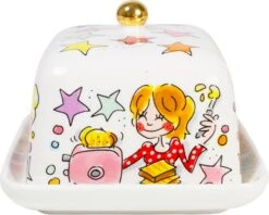 Blond Amsterdam Botervloot Even Bijkletsen 17 X 11,5 X 10 Cm -Bekend Keukenartikelen Winkel 8719416028349 4