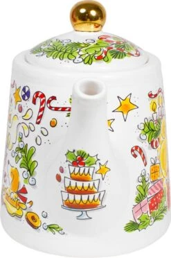 Blond Amsterdam Theepot Merry Christmas 1,5 L -Bekend Keukenartikelen Winkel 8719416032056 2