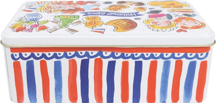 Blond Amsterdam Koekblik Hollands Glorie Multi 19,5 X 10,4 X 7 Cm 5 Blond Amsterdam Koekblik Hollands Glorie Multi 19,5 X 10,4 X 7 Cm - Afbeelding 3