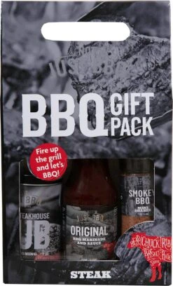 Not Just BBQ Cadeauverpakking Vlees 3-delig