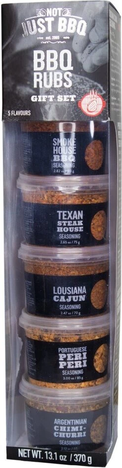Not Just BBQ Rubs Cadeauset