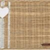 Rivièra Maison Rustic Ratan With Love Placemat Naturel 40 X 30 X 1 Cm