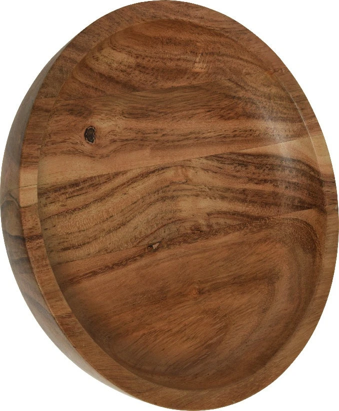 Decoris Serveerschaal Naturel D 22 H 4 Cm 3 Decoris Serveerschaal Naturel D 22 H 4 Cm