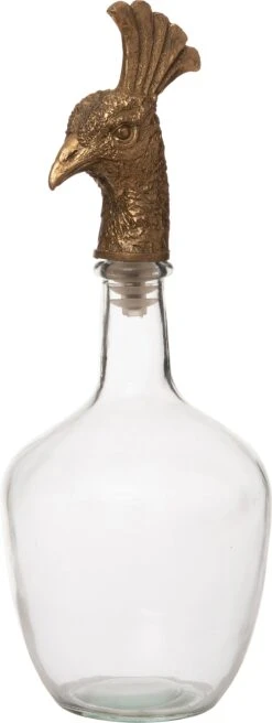 Intratuin Voorraadpot Pauw Goud D 15 H 38, 5 Cm