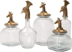 Intratuin Voorraadpot Pauw Goud D 15 H 38, 5 Cm -Bekend Keukenartikelen Winkel 8720196131853 3 1