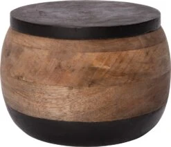 Intratuin Voorraadpot Mees Naturel / Zwart D 15 H 15 Cm