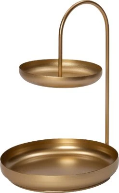 Intratuin Etagère Lieke Goud D 28 H 40 Cm