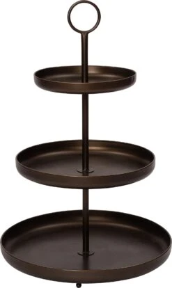 Intratuin Etagère Jorin Zwart D 41 H 62 Cm