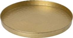 Intratuin Dienblad Jacy Goud D 34 H 2 Cm