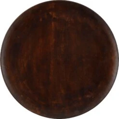 Mica Decorations Bord Duko Bruin D 40 Cm