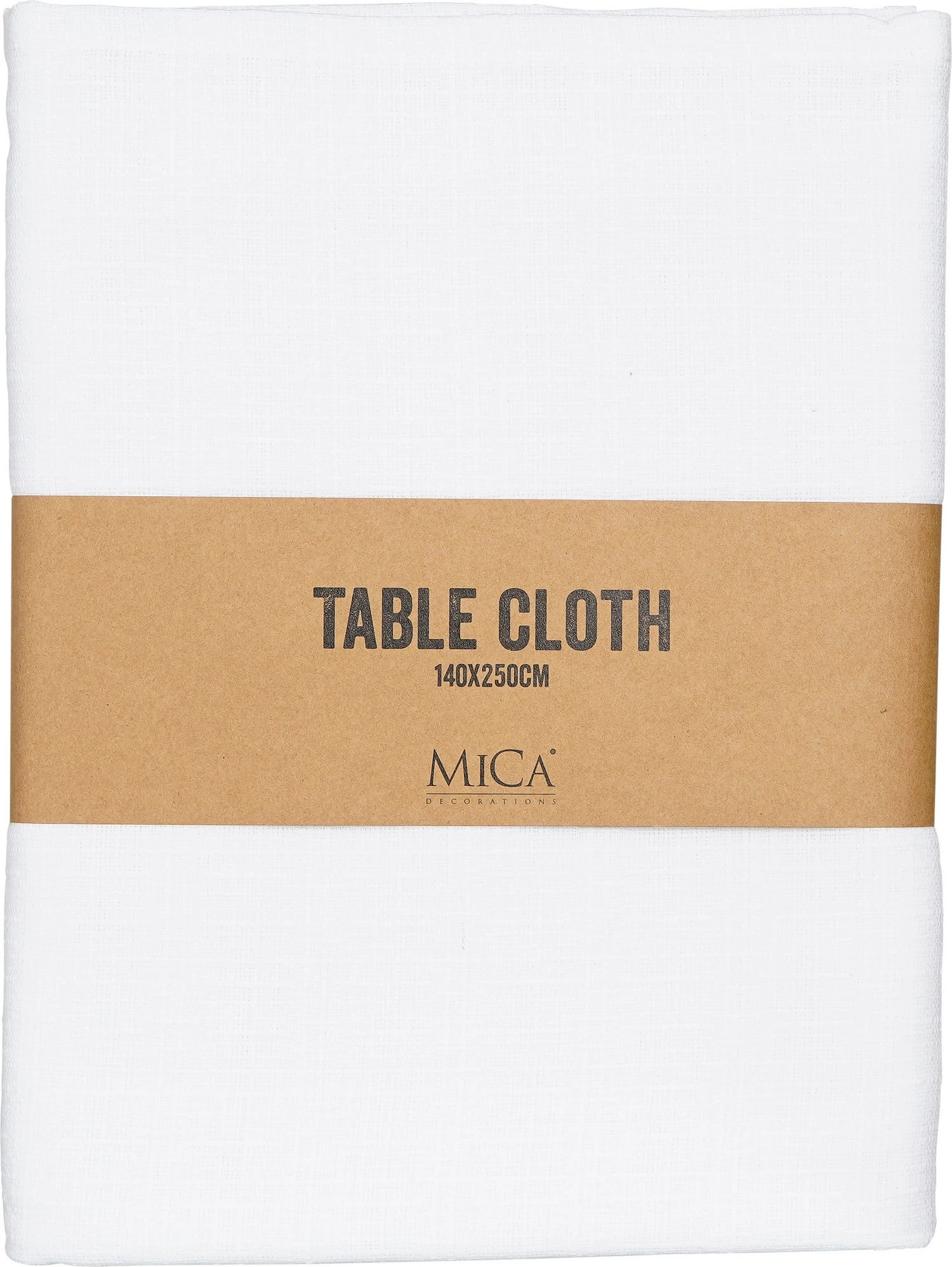 Mica Decorations Tafelkleed Villia Wit 250 X 140 Cm 3 Mica Decorations Tafelkleed Villia Wit 250 X 140 Cm