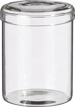 Mica Decorations Voorraadpot Cannes Transparant D 12 H 16 Cm