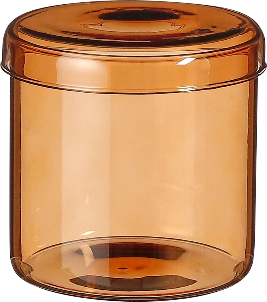 Mica Decorations Voorraadpot Cannes Bruin D 12 H 12 Cm